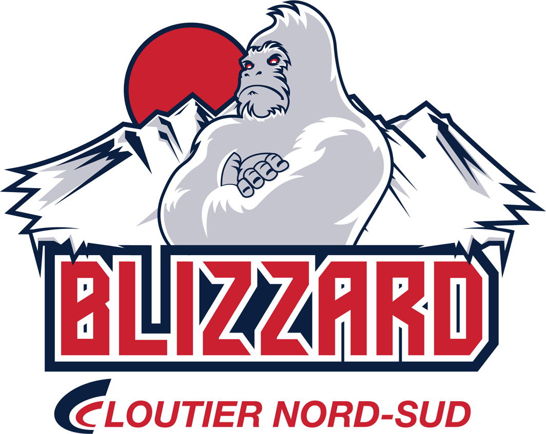 Trois-Rivieres Blizzard 2014-Pres Primary logo iron on transfers for clothing